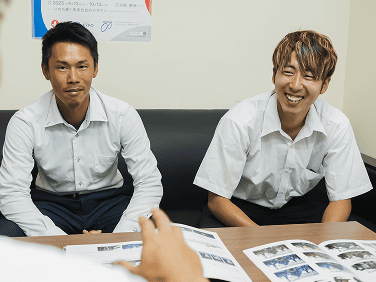 インタビュー写真